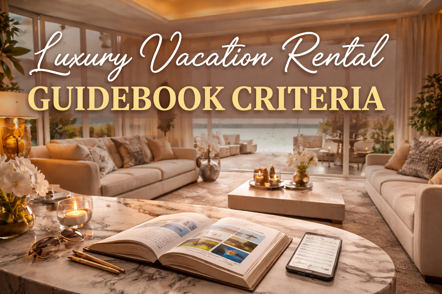 Luxury Vacation Rental Guidebook Criteria