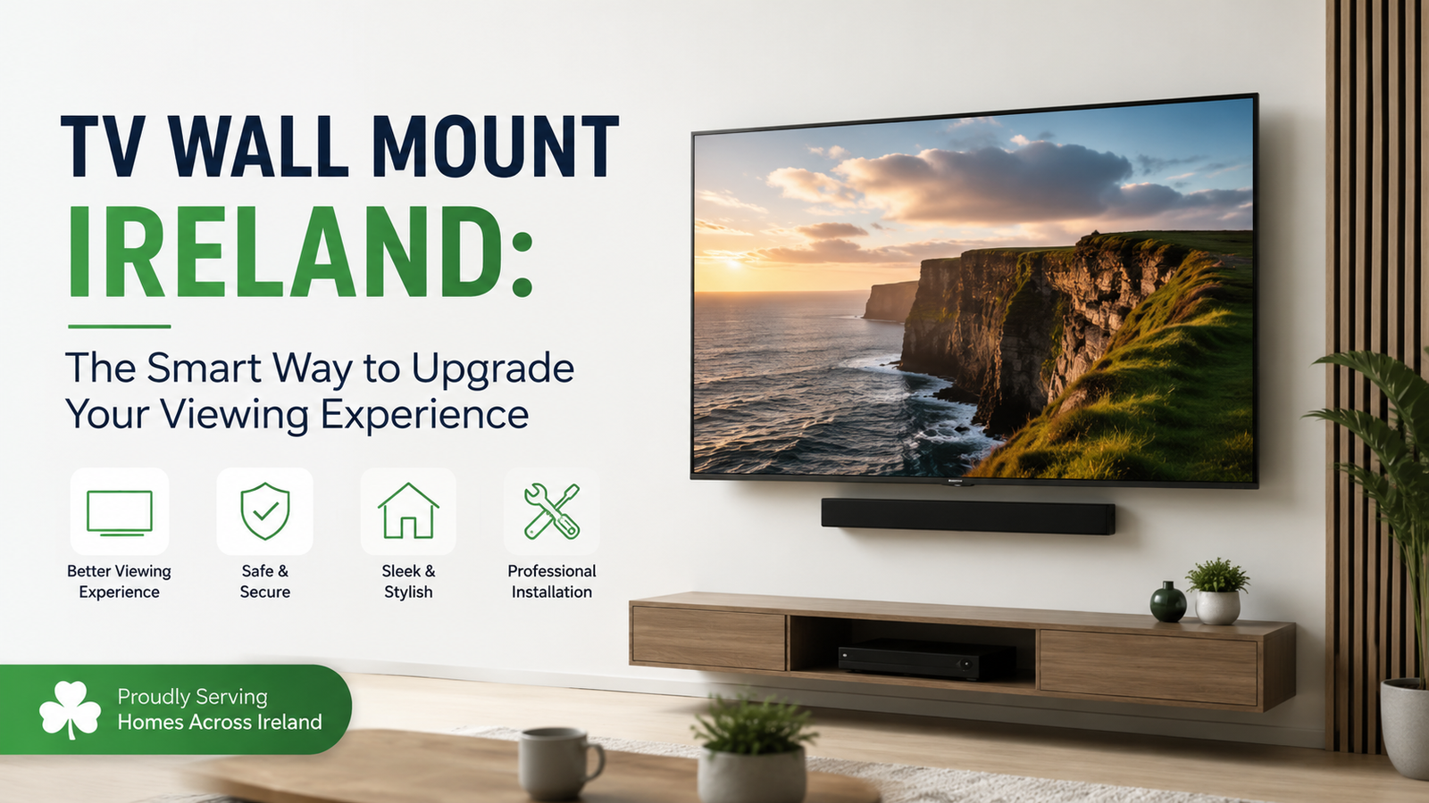 TV Wall Mount Ireland: The Smart Way to Upgrade Your Viewing Experience