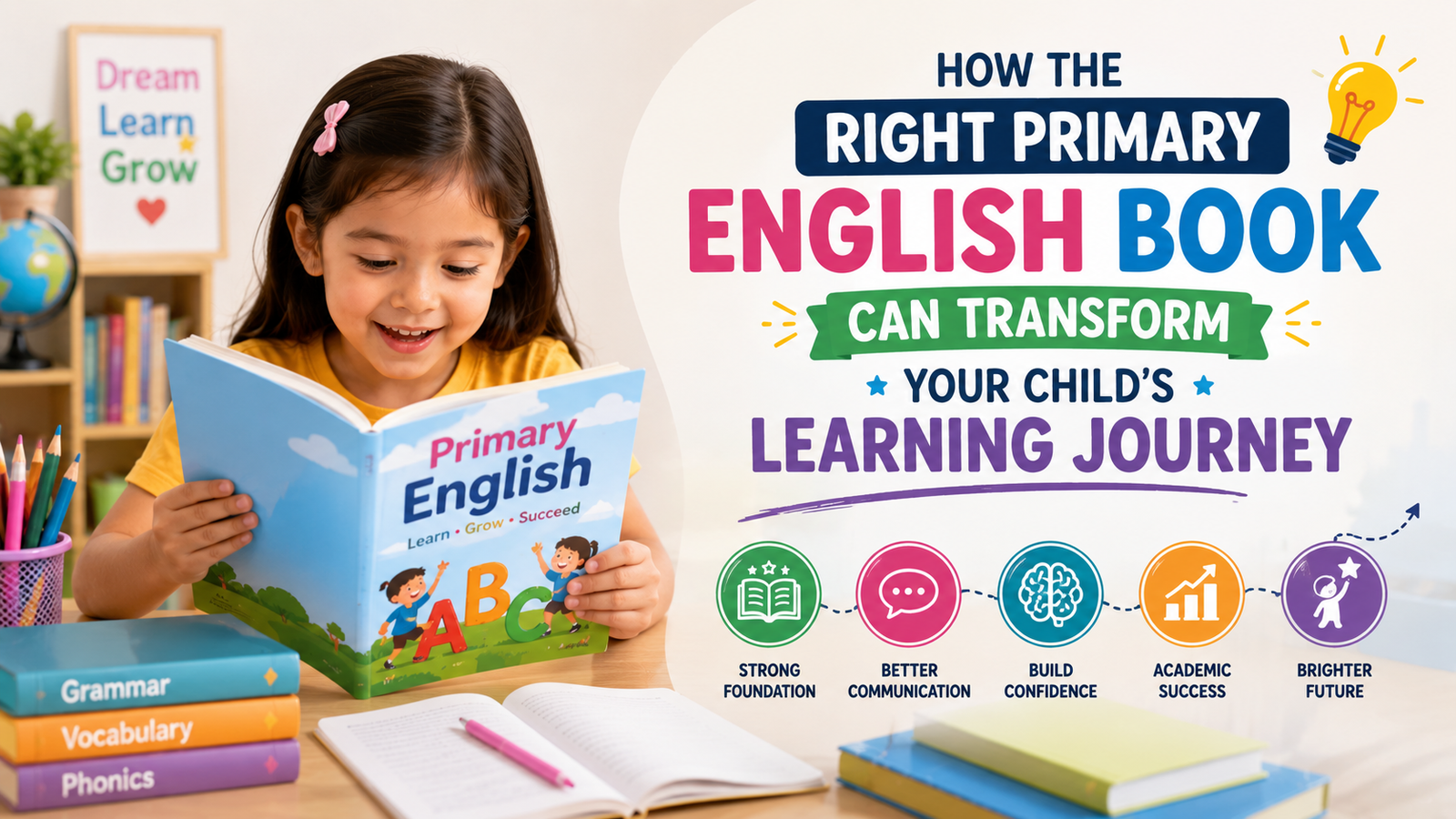 How the Right Primary English Book Can Transform Your Child's Learning Journey