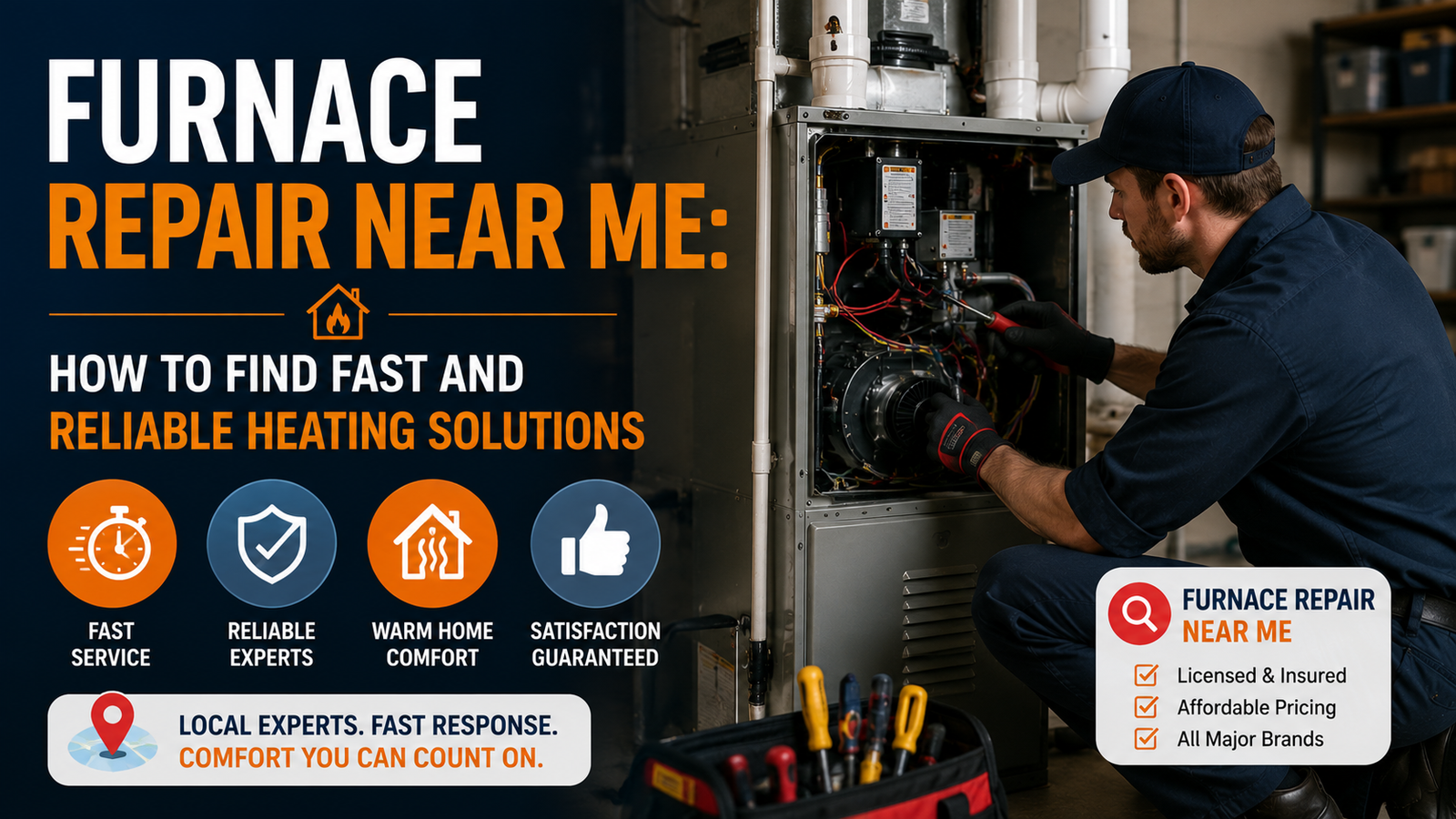 Furnace Repair Near Me: How to Find Fast and Reliable Heating Solutions